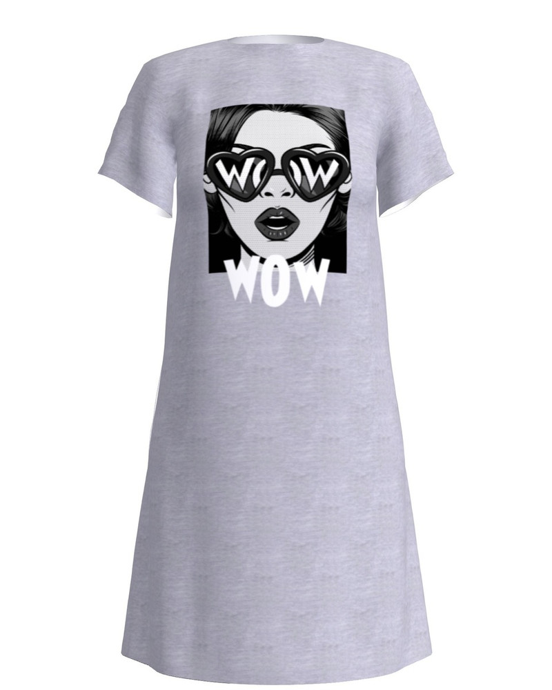 WOW DRESS LIGHT GREY