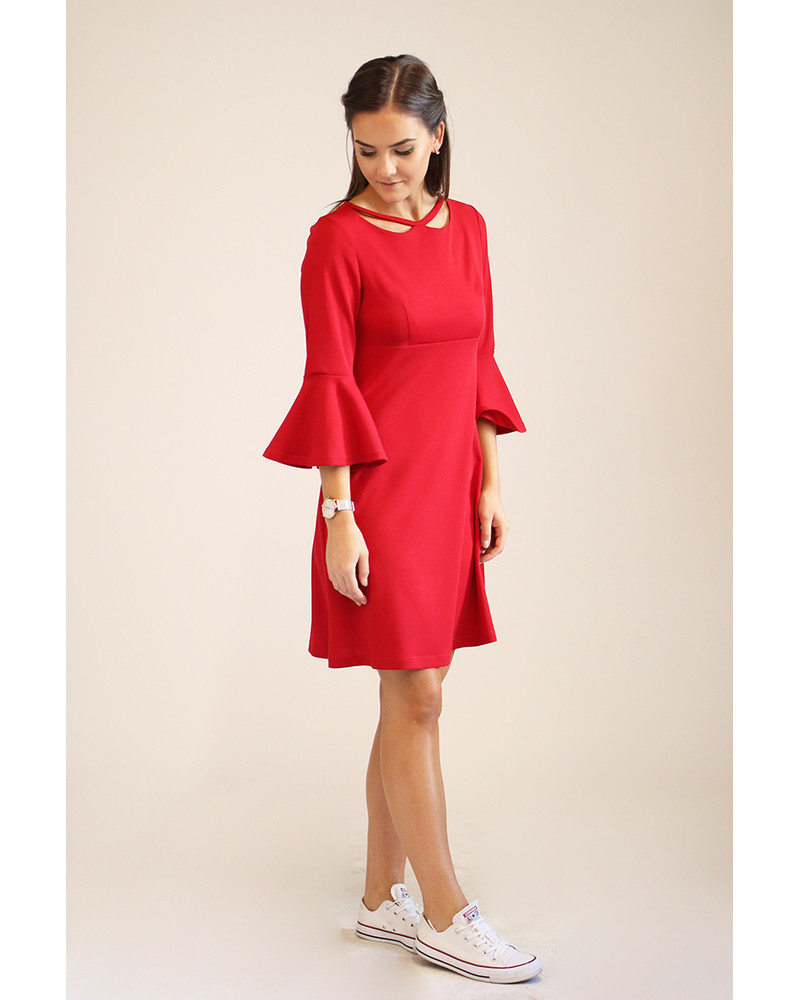 MYSTERY DRESS RED