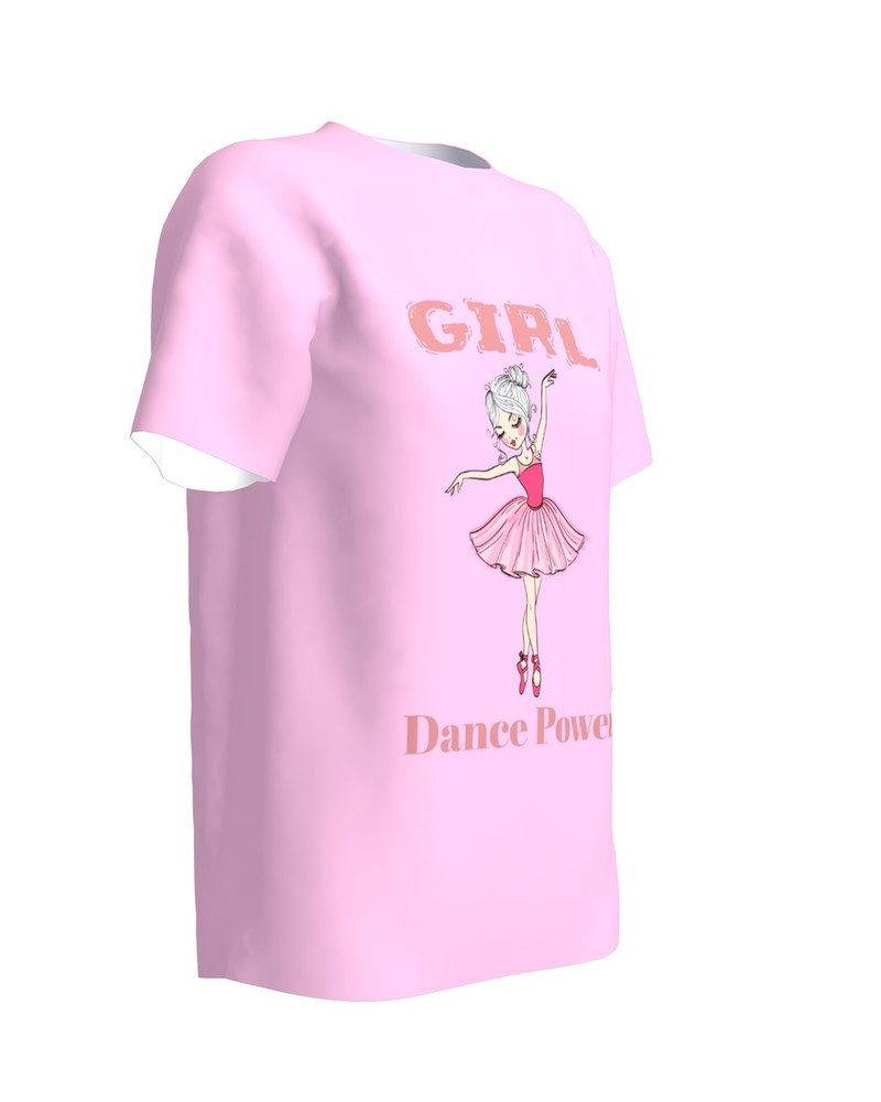 T-shirt pink GIRL