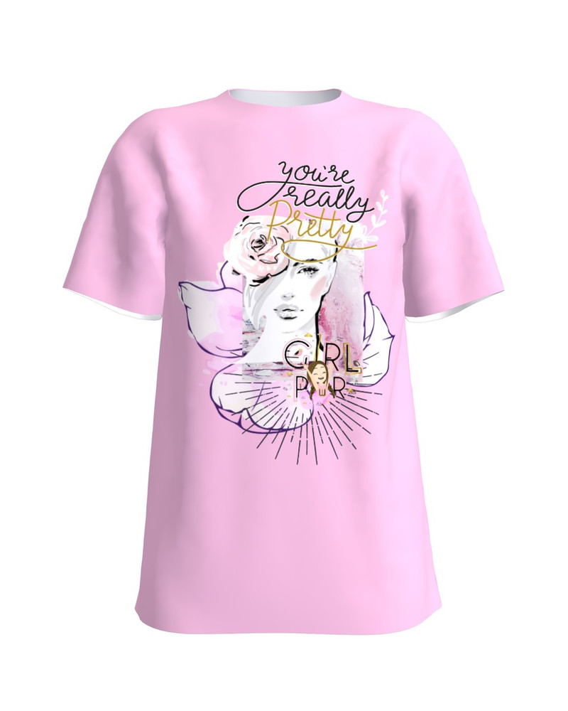 T-Shirt H UNISEX light pink
