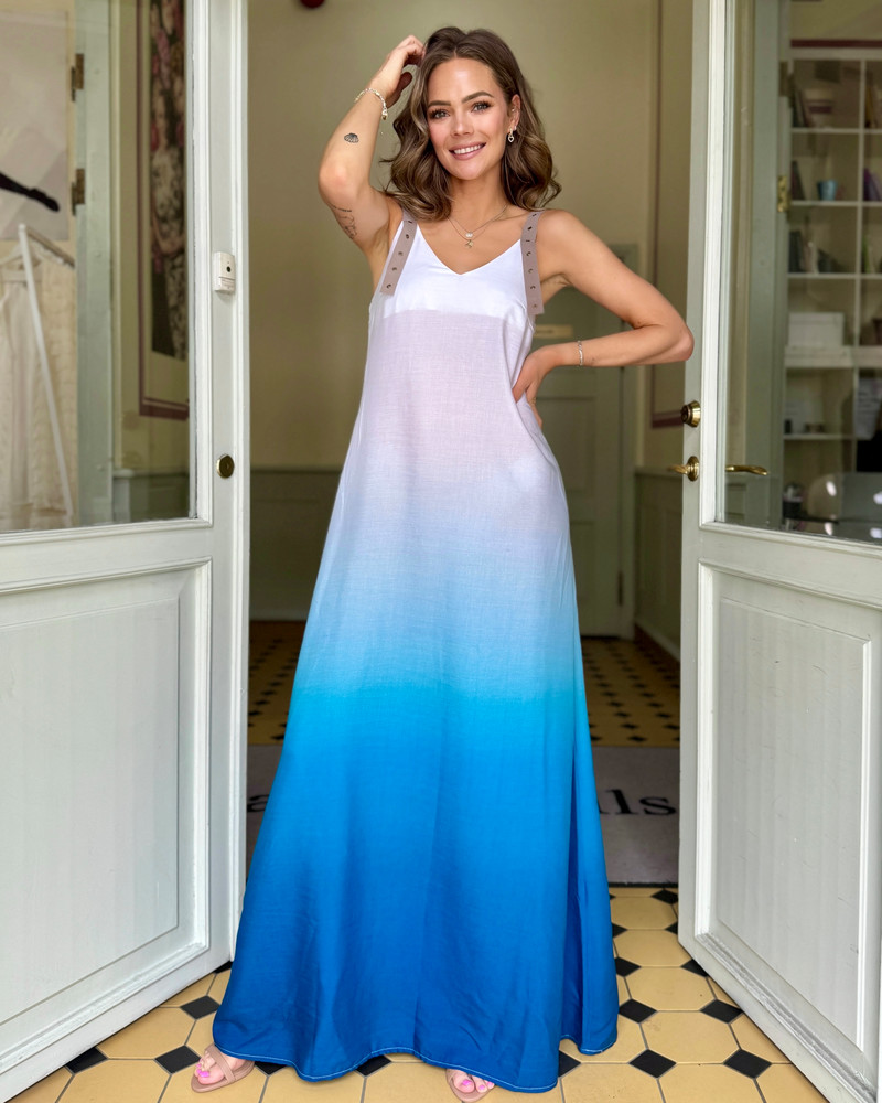 SPIRIT MAXI DRESS MALDIVES OMBRE