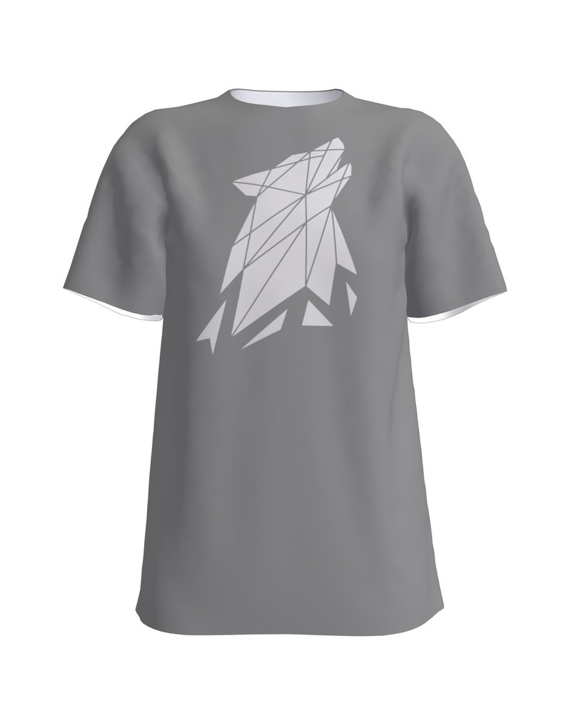Grey Wolf T-Shirt H UNISEX Dark grey