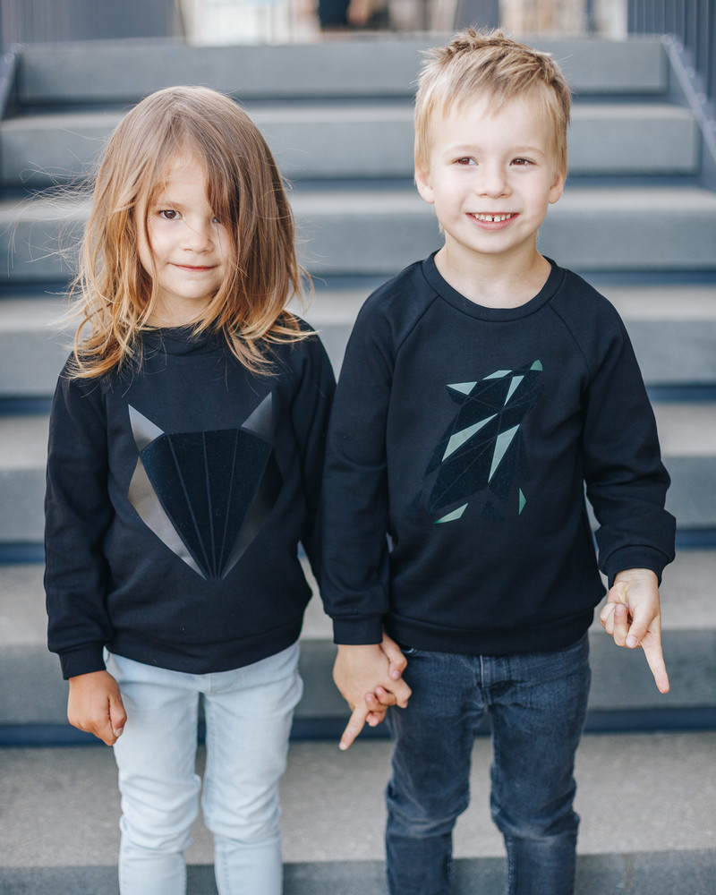 FOX KIDS SWEASHIRT BLACK
