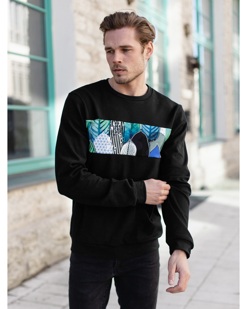 FOREST  SWEATSHIRT BLACK