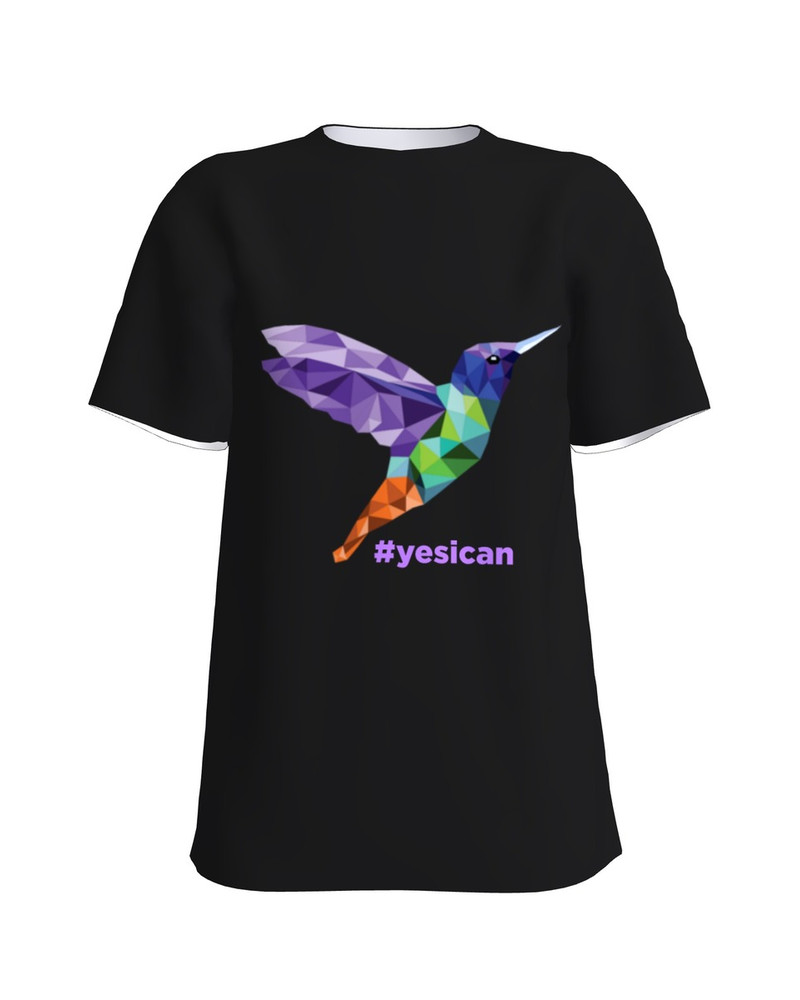 #yesican hummingbird black