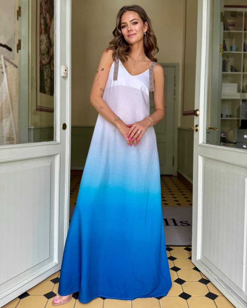 SPIRIT MAXI DRESS MALDIVES OMBRE