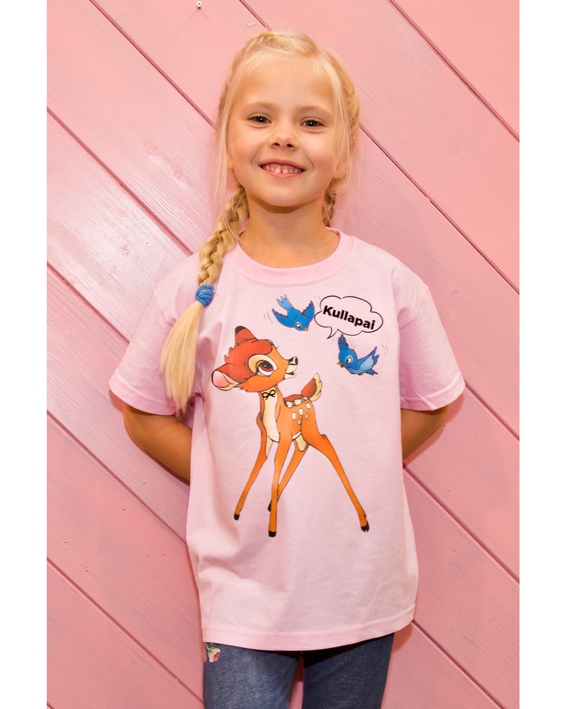 KULLAPAI BAMBI KIDS T-SHIRT PINK