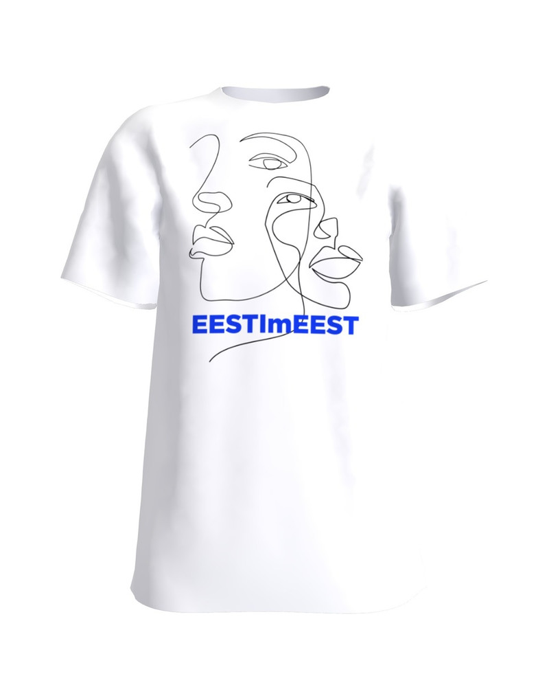 T-Shirt H UNISEX white EESTImEEST
