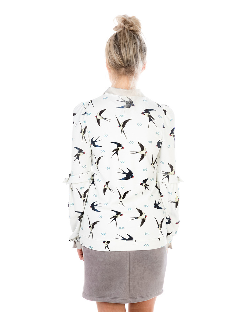 IVORY SWIFTS ALICE BLOUSE