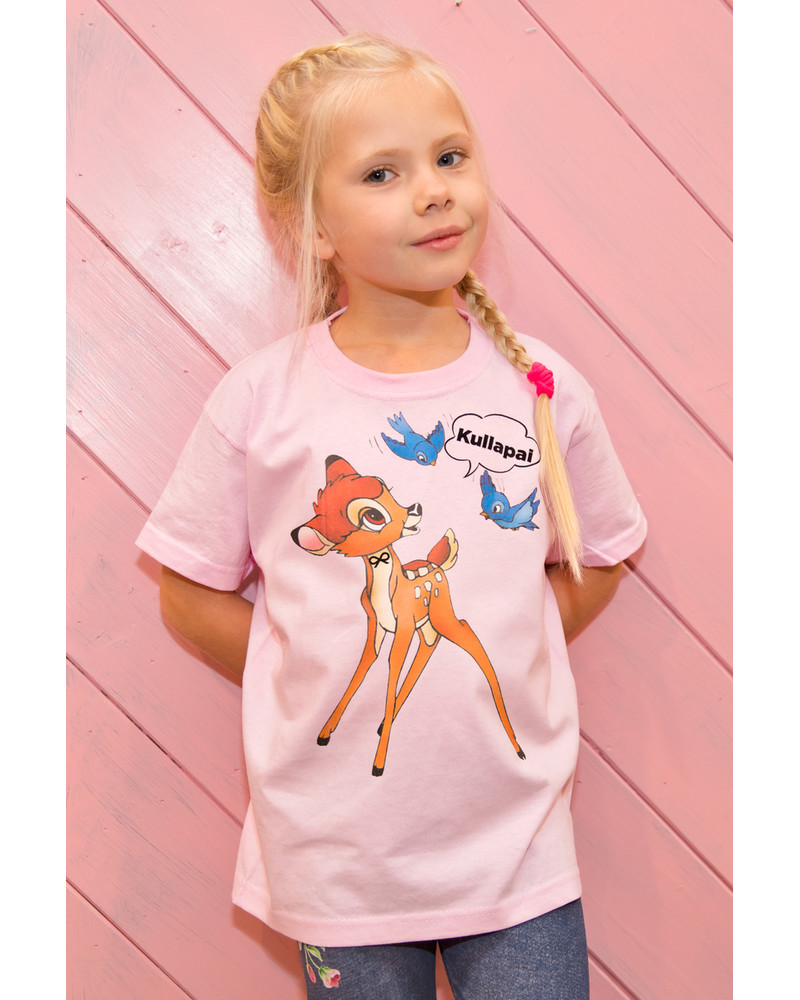 KULLAPAI BAMBI KIDS T-SHIRT PINK