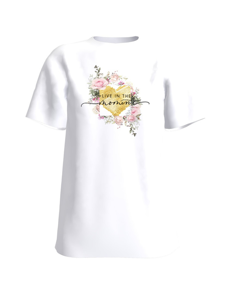 FLOWER T-Shirt H UNISEX white