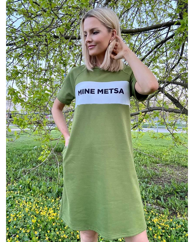 MINE METSA DRESS GREEN