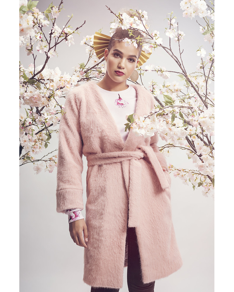 PINK GEISHA COAT