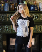 TIGER BLACK T SHIRT