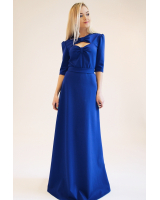 BLUE MISSES MAXI DRESS