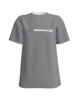EBANORMAALNE GREY PRINT T SHIRT UNISEX