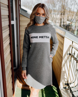 FACE MASK GREY -1 PIECE
