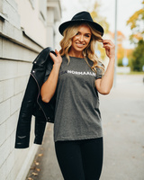 EBANORMAALNE GREY PRINT T SHIRT UNISEX