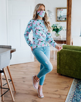 CHERRY SKY MASK-1 PIECE