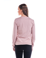 FOX SWEATSHIRT PINK GREY