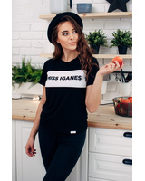 MISS IGANES T-SHIRT BLACK