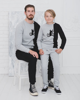 MONKEY TWAIN KIDS SWEATSHIRT GREY