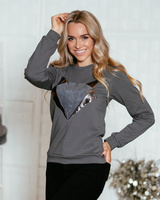 FOX DARK GREY SWEATSHIRT