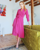 MOON MIDI DRESS PURPLE