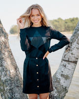 TD POPPPER TULIP SKIRT BLAC