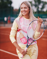 YELLOW OVERSIZE AKINDE SWEATER