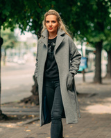 DREAMY COAT LIGHT GREY