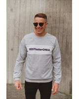 tESTosterONIA GREY SWEATER