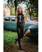 PRIVET UNISEX PRINT T-SHIRT BLACK