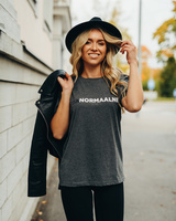 EBANORMAALNE GREY PRINT T SHIRT UNISEX