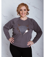 SILVER FOX SWEATSHIRT DARK GREY