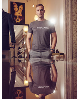 EBANORMAALNE GREY PRINT T SHIRT UNISEX