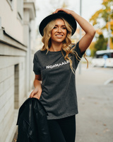 EBANORMAALNE GREY PRINT T SHIRT UNISEX