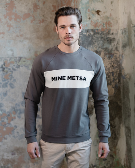 MEN MINE METSA RAGLAN SWEATSHIRT GREY