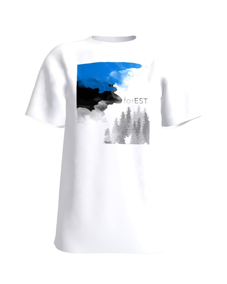 T-Shirt H UNISEX white