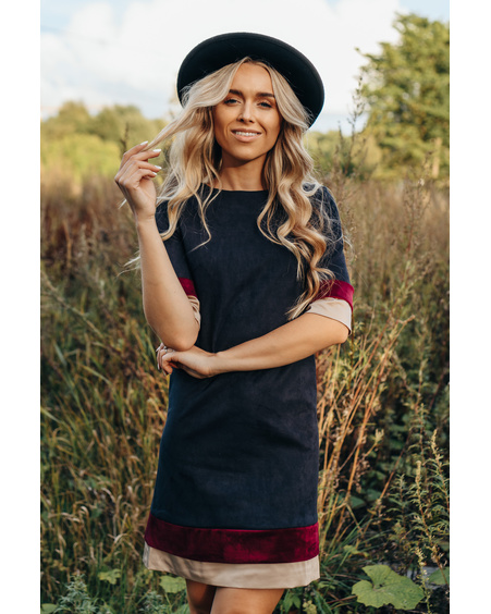 LAYERCAKE DRESS BLACK