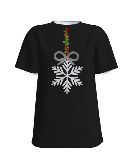 T-Shirt H UNISEX Black Christmas