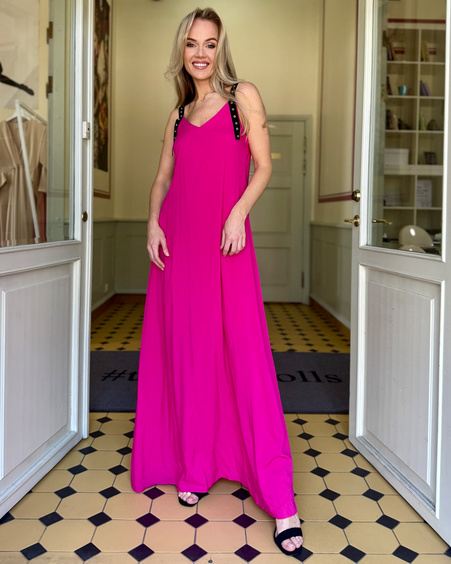SPIRIT MAXI DRESS MAGENTA ROSE