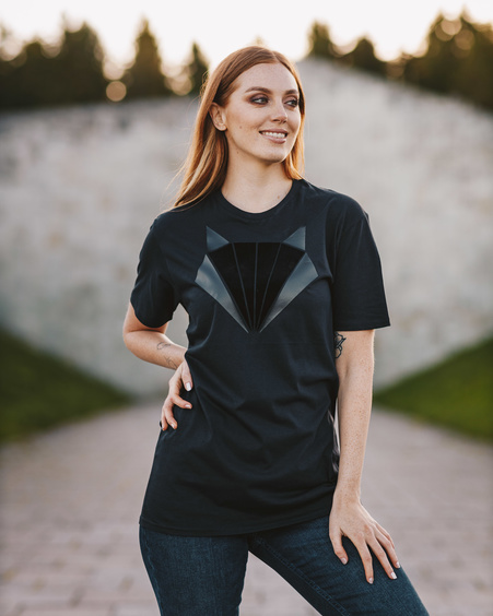 FOX WOMEN SLIM T-SHIRT BLACK