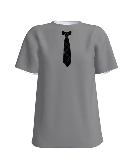 Tie T-Shirt UNISEX Dark Grey