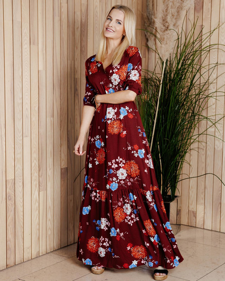 SUMMER COMET MAXI DRESS COUNTRY