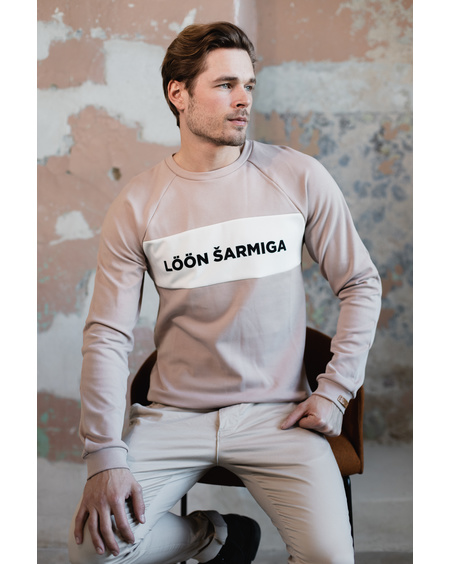 LÖÖN ŠARMIGA RAGLAN SWEATSHIRT NUDE