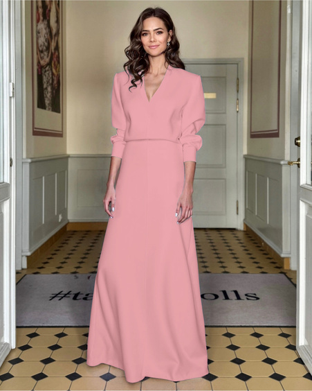 LEGEND MAXI DRESS CORAL