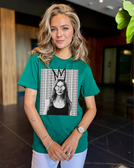WHO's THE PRINCESS T-SHIRT GREEN