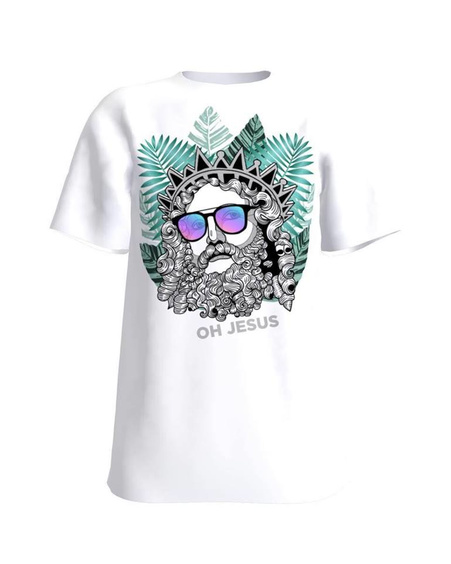 OH JESUS UNISEX T-SHIRT WHITE