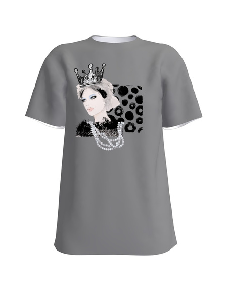 Winter Queen T-Shirt Dark Grey